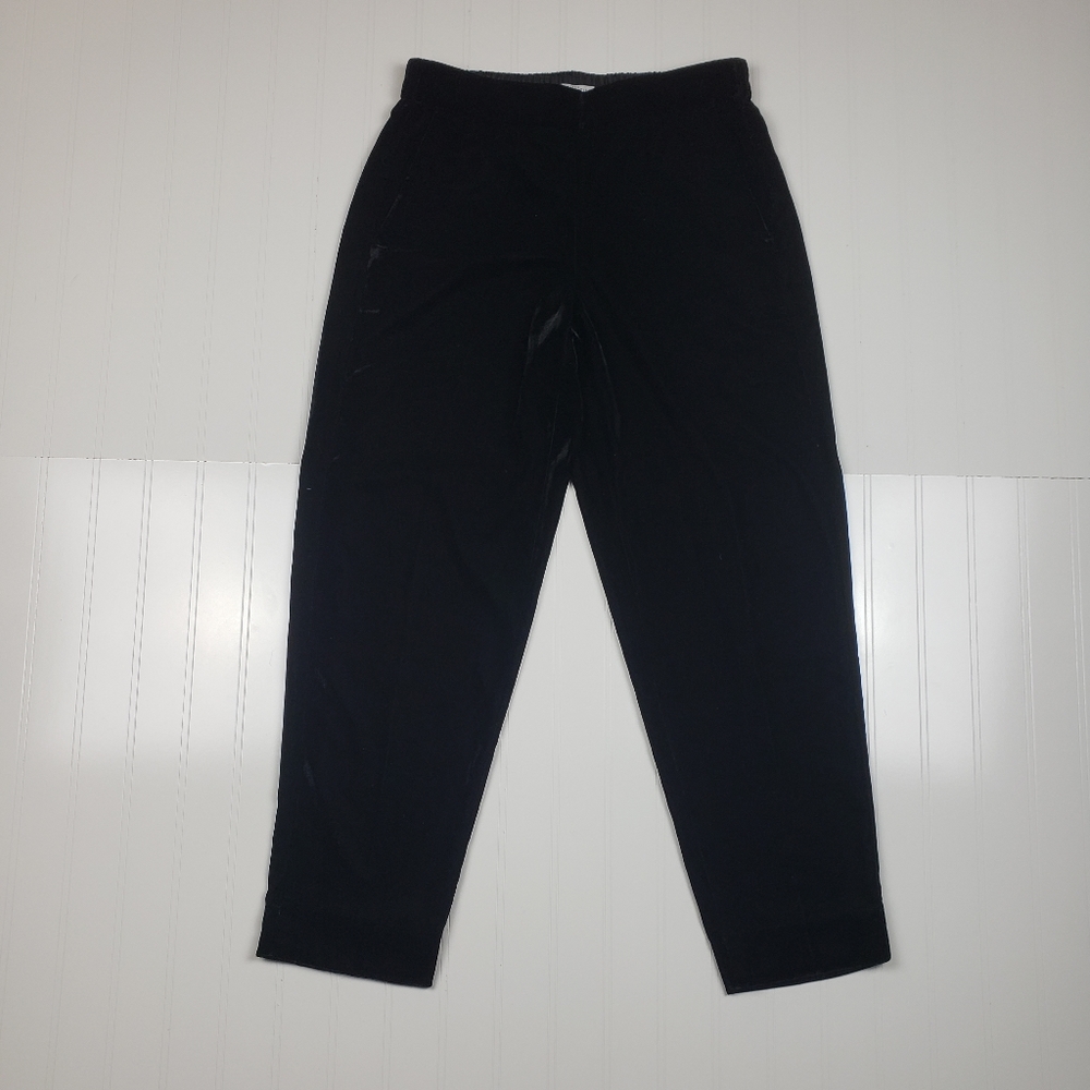 NWT J. Crew velvet Peyton wide leg dress pants